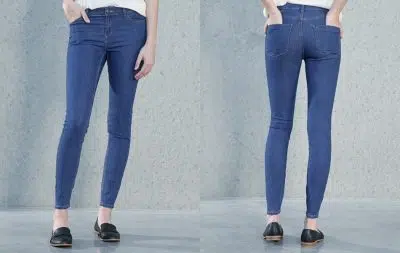 longueur 34 d’un jean pour femme