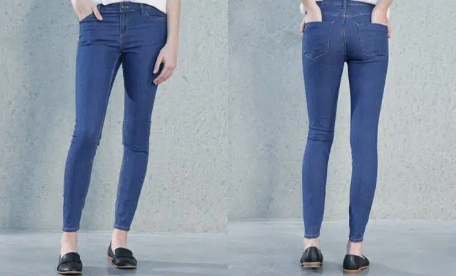 longueur 34 d’un jean pour femme